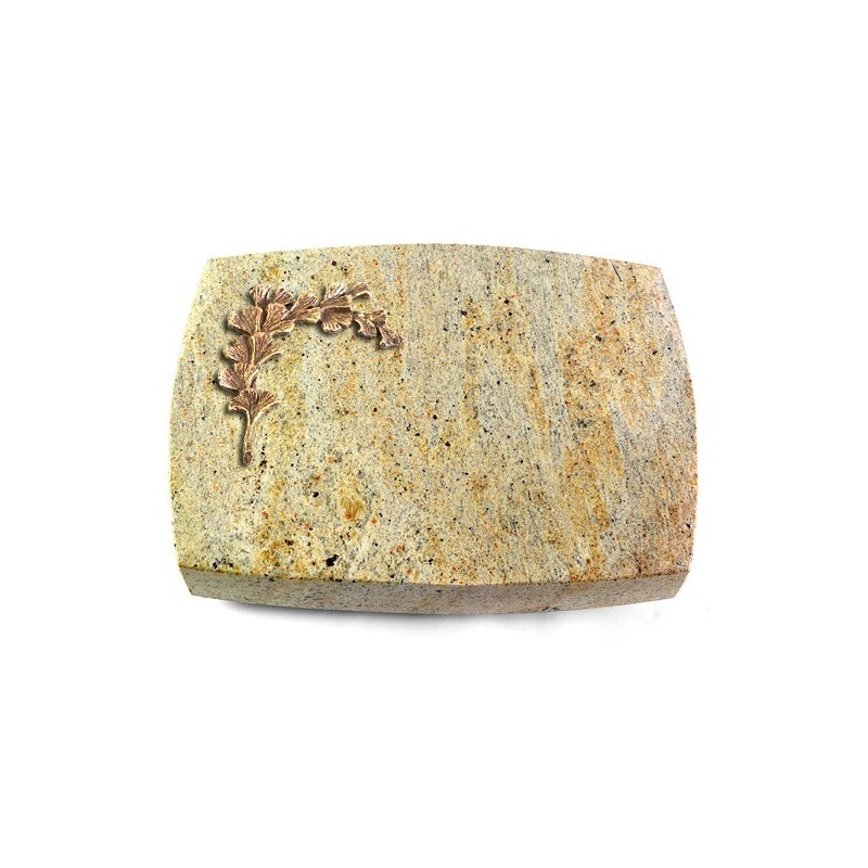 Grabkissen Roma/New-Kashmir Gingozweig 2 (Bronze)