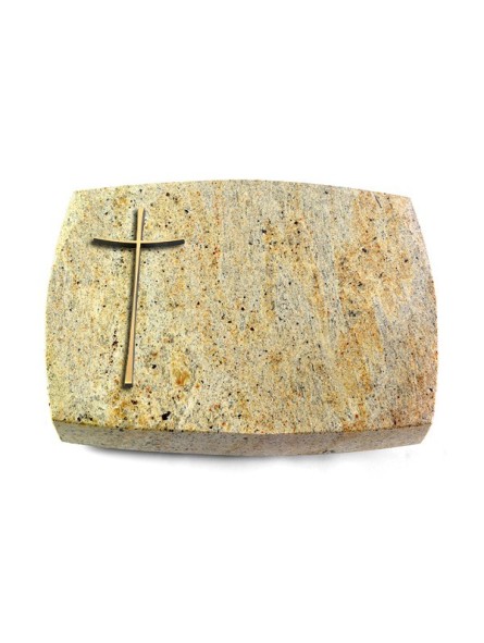 Grabkissen Roma/New-Kashmir Kreuz 2 (Bronze)