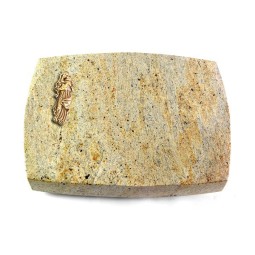 Grabkissen Roma/New-Kashmir Maria (Bronze)