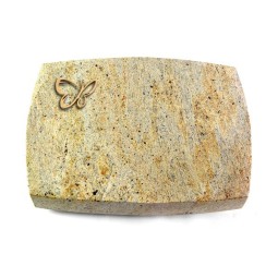 Grabkissen Roma/New-Kashmir Papillon (Bronze)