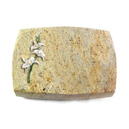 Grabkissen Roma/New-Kashmir Orchidee (Color)