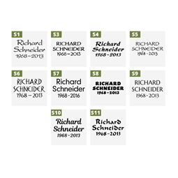 Grabkissen Firenze/Aruba-Black Rose 11 (Bronze)