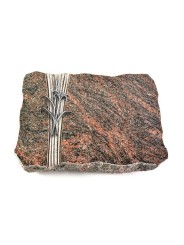 Grabplatte Himalaya Strikt Lilienzweig (Alu)