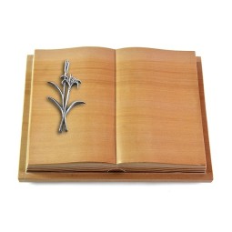 Grabbuch Livre Podest Folia/Woodland Lilienzweig (Alu)