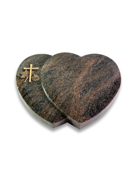 Grabkissen Amoureux/Himalaya Kreuz 1 (Bronze)