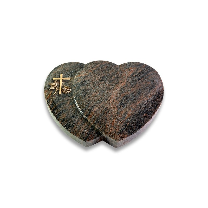 Grabkissen Amoureux/Himalaya Kreuz 1 (Bronze)