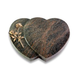 Grabkissen Amoureux/Himalaya Rose 10 (Bronze)