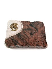 Grabplatte Aruba Folio Baum 1 (Bronze)