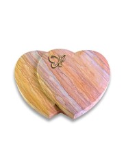 Grabkissen Amoureux/Rainbow Papillon (Bronze)