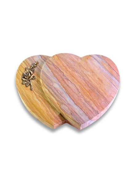 Grabkissen Amoureux/Rainbow Rose 1 (Bronze)