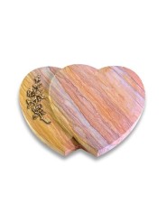 Grabkissen Amoureux/Rainbow Rose 5 (Bronze)