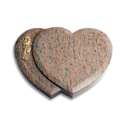 Grabkissen Amoureux/Raw-Silk Maria (Bronze)