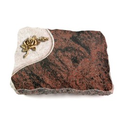 Grabplatte Aruba Folio Rose 1 (Bronze)