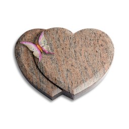 Grabkissen Amoureux/Raw-Silk Papillon 1 (Color)