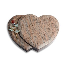 Grabkissen Amoureux/Raw-Silk Rose 7 (Color)