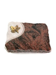 Grabplatte Aruba Folio Rose 3 (Bronze)