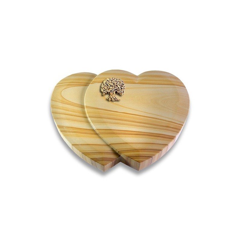 Grabkissen Amoureux/Woodland Baum 3 (Bronze)