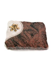 Grabplatte Aruba Folio Rose 4 (Bronze)
