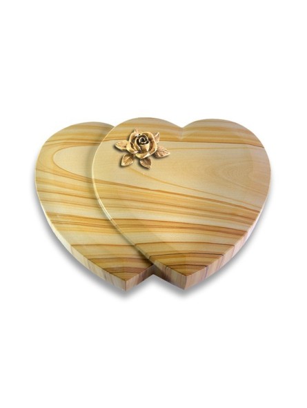 Grabkissen Amoureux/Woodland Rose 4 (Bronze)