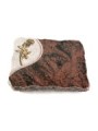 Grabplatte Aruba Folio Rose 6 (Bronze)
