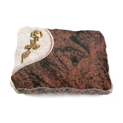 Grabplatte Aruba Folio Rose 7 (Bronze)