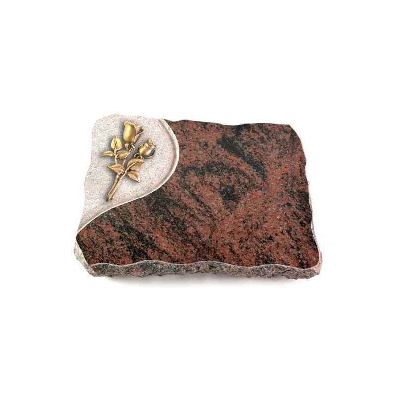 Grabplatte Aruba Folio Rose 11 (Bronze)