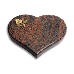 Grabkissen Coeur/Twilight-Red Rose 3 (Bronze)