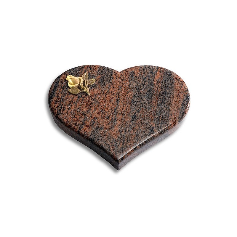 Grabkissen Coeur/Twilight-Red Rose 3 (Bronze)