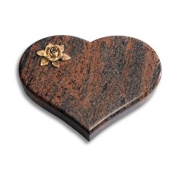 Grabkissen Coeur/Twilight-Red Rose 4 (Bronze)