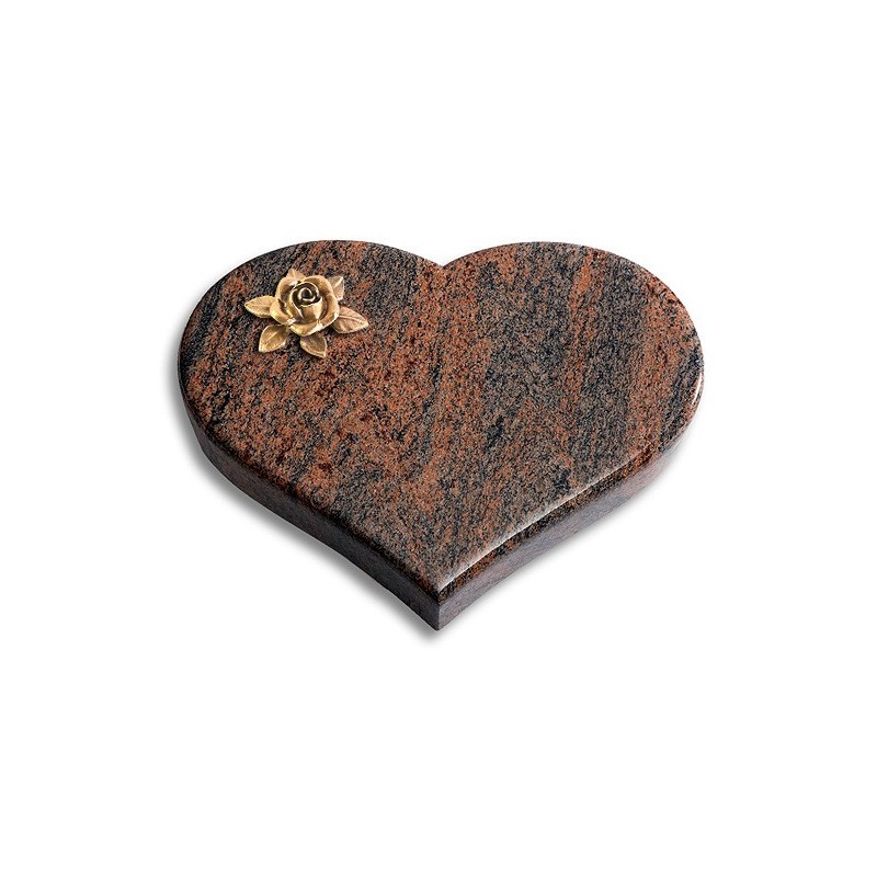 Grabkissen Coeur/Twilight-Red Rose 4 (Bronze)