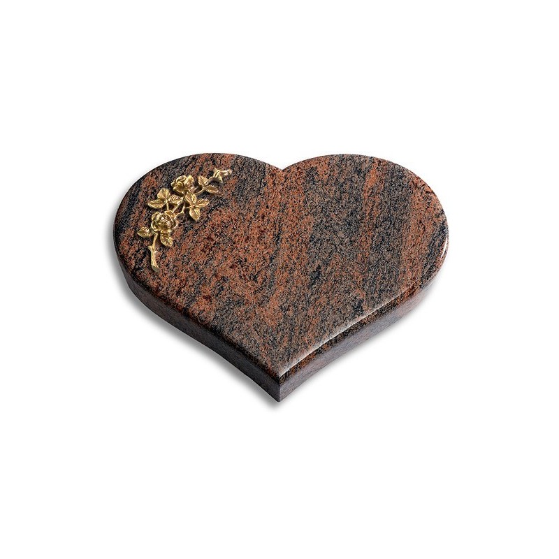 Grabkissen Coeur/Twilight-Red Rose 5 (Bronze)