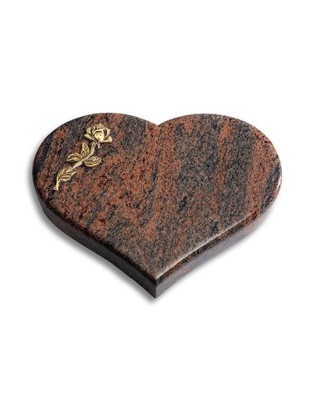 Grabkissen Coeur/Twilight-Red Rose 7 (Bronze)