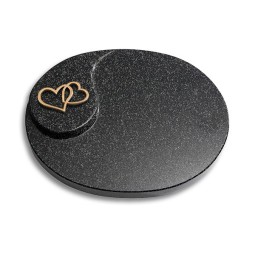 Grabkissen Yang/Indisch-Impala Herzen (Bronze)