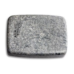 Grabkissen Linea/Viskont-White Ähren 1 (Alu)