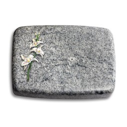 Grabkissen Linea/Viskont-White Orchidee (Color)