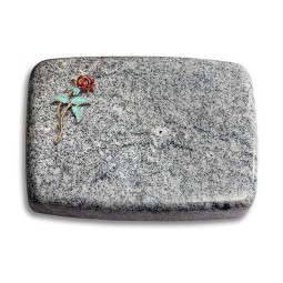 Grabkissen Linea/Viskont-White Rose 2 (Color)