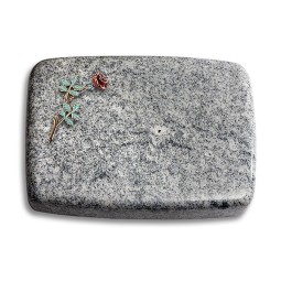 Grabkissen Linea/Viskont-White Rose 4 (Color)