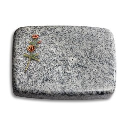 Grabkissen Linea/Viskont-White Rose 6 (Color)