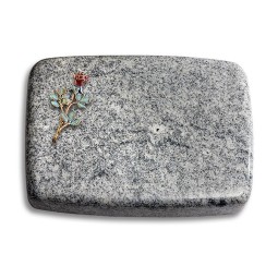 Grabkissen Linea/Viskont-White Rose 7 (Color)