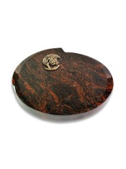 Grabkissen Baroque/Aruba Baum 1 (Bronze)