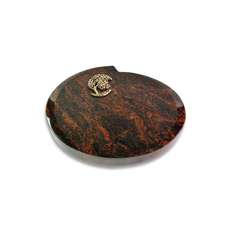 Grabkissen Baroque/Aruba Baum 1 (Bronze)