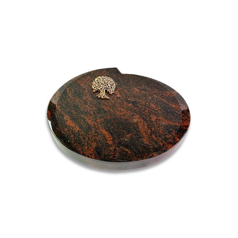 Grabkissen Baroque/Aruba Baum 3 (Bronze)