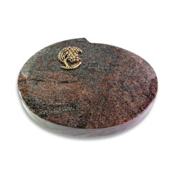 Grabkissen Baroque/Paradiso Baum 1 (Bronze)