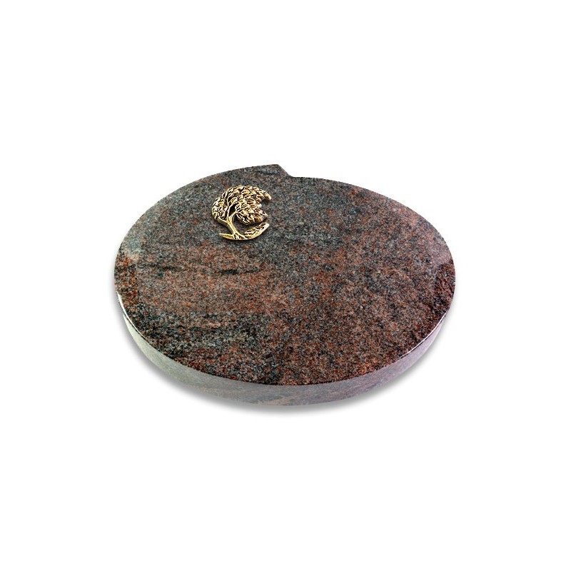 Grabkissen Baroque/Paradiso Baum 1 (Bronze)