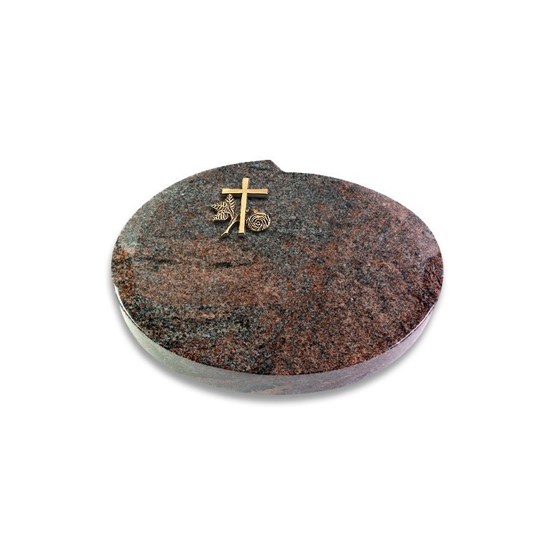 Grabkissen Baroque/Paradiso Kreuz 1 (Bronze)