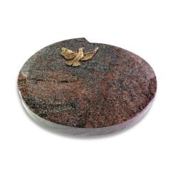 Grabkissen Baroque/Paradiso Taube (Bronze)