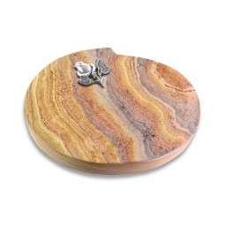 Grabkissen Baroque/Rainbow Rose 3 (Alu)