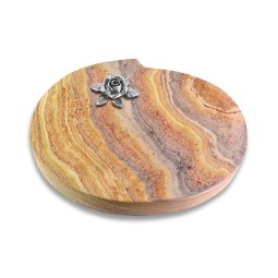 Grabkissen Baroque/Rainbow Rose 4 (Alu)