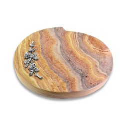 Grabkissen Baroque/Rainbow Rose 5 (Alu)