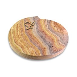 Grabkissen Baroque/Rainbow Papillon (Bronze)